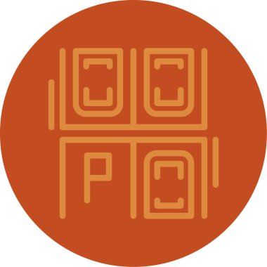 seo modern simgesinin vektör illüstrasyonu