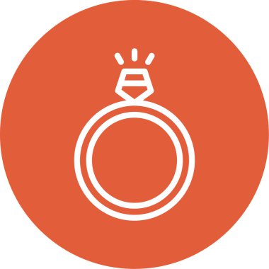 Halka simgesinin vektör illüstrasyonu