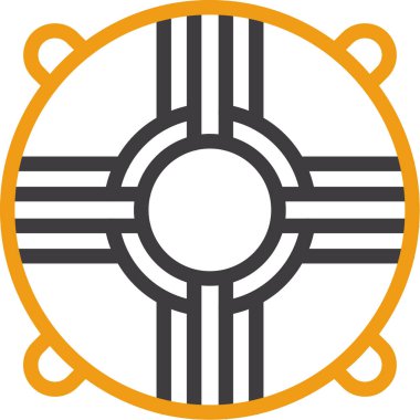 vektör Çin bayrağı simgesi