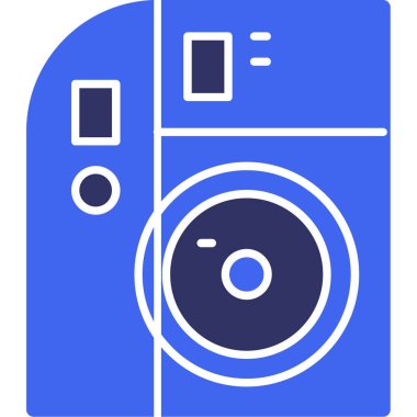 kamera simgesi, vektör illüstrasyonu basit tasarım