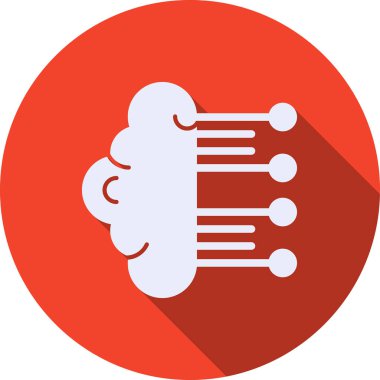 Virüs ikonu vektör illüstrasyonu