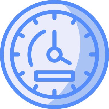 Kronometre simgesi, basit illüstrasyon tasarımı