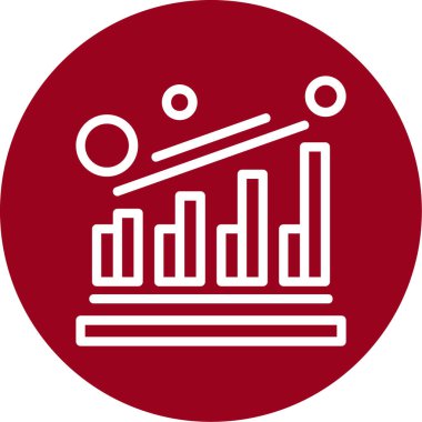 Modern bir simgenin vektör illüstrasyonu