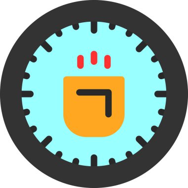 Modern simgenin vektör illüstrasyonu