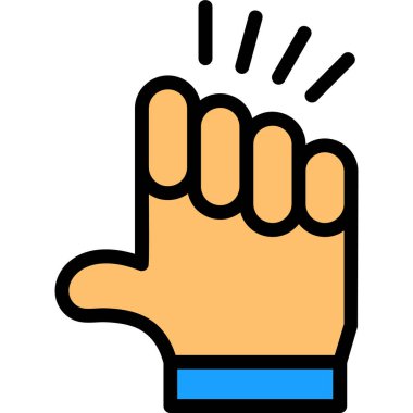 parmak hareketi simgesi