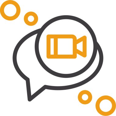 Sohbet ileti simgesi ana hat biçimi