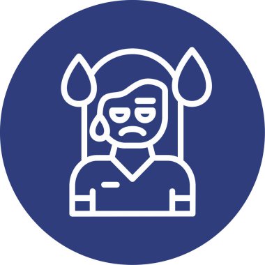 Kişisel ve ticari kullanım için vektör Cadılar Bayramı simgesi.