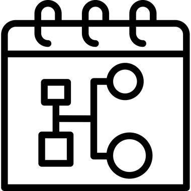 Veri analiz simgesi, vektör illüstrasyonu