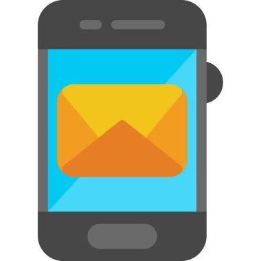 zarf e- posta simgesi düz biçimli