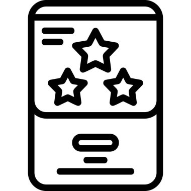 cep telefonu ikonu vektör illüstrasyonu