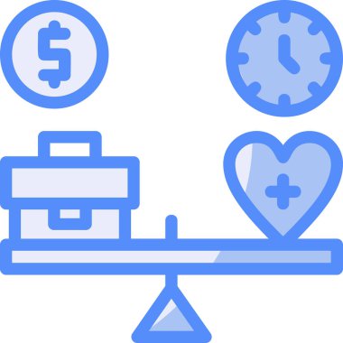 para ve finans simgesi, vektör illüstrasyonu