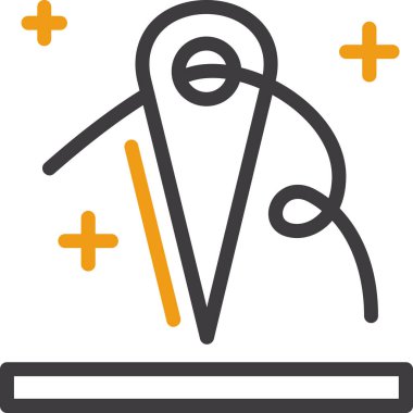 Golf simgesi, vektör illüstrasyonu