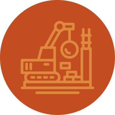 Modern simgenin vektör illüstrasyonu