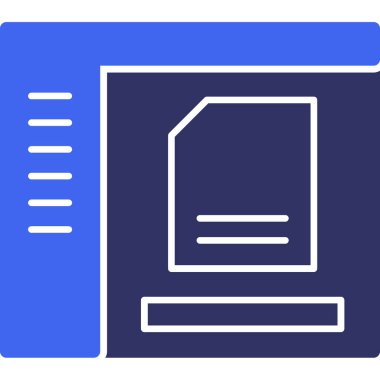 dosya biçimi vektör illüstrasyonuName