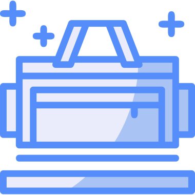 Alışveriş sepeti. Basit resimleme