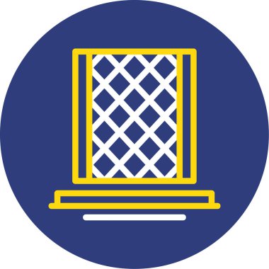 Modern simgenin vektör illüstrasyonu