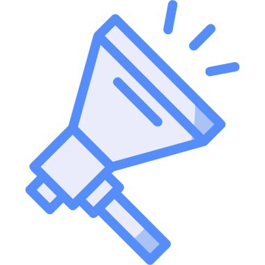 aphhorn ikon vektör illüstrasyonu