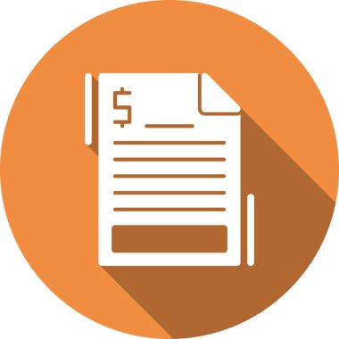 İş Belgesi. Basit illüstrasyon