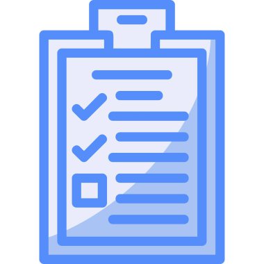 belge simgesi vektör illüstrasyonu