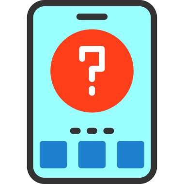 cep telefonu simgesi, vektör illüstrasyon tasarımı