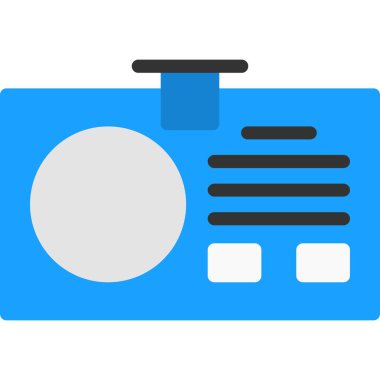 Bir kameranın vektör illüstrasyonu