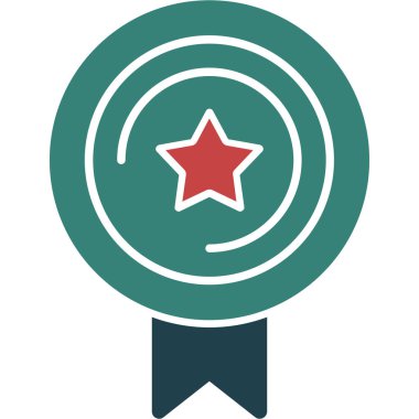 Yıldız. Web simgesi basit illüstrasyon