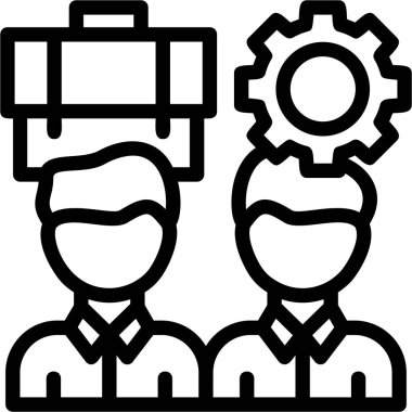 takım dişlisi insan simgesi