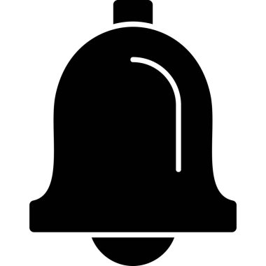Çan simgesi, vektör illüstrasyonu