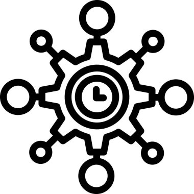 Saat yönetimi simgesi