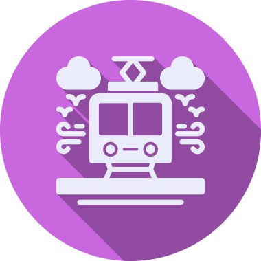 trend biçimi izole edilmiş arkaplan simgesi