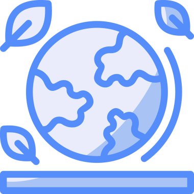 Toprak küresel ekoloji ikonu - çevrecilik kategorisi