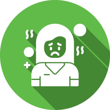 Tıbbi maskeli üzgün adam.