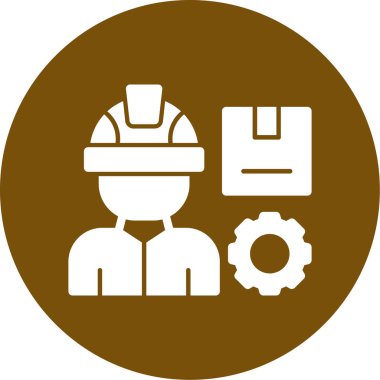 Yapı ve onarım simgesinin vektör illüstrasyonu