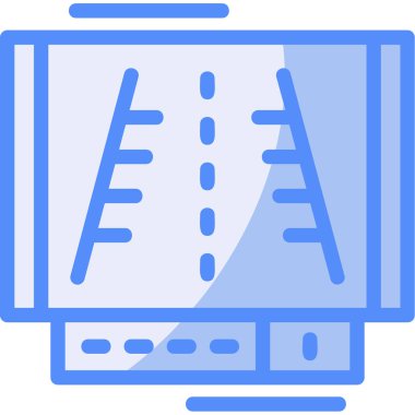 Dosya- outline biçiminde tarayıcı pencere simgesi