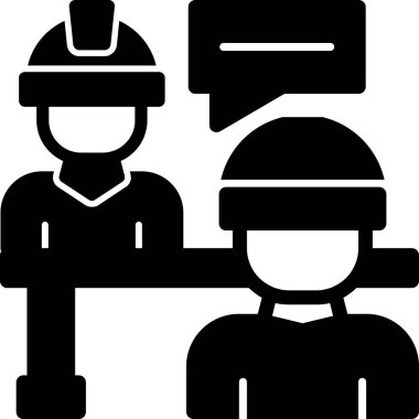 Mühendis simgesi tasarımı, vektör illüstrasyonu 10 grafik