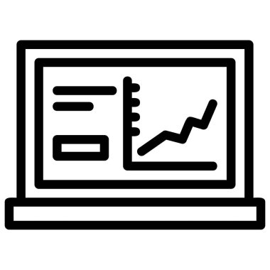 grafik simgesi. özet vektör illüstrasyonu