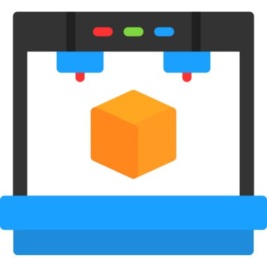 Bilgisayar yazıcısı. Web simgesi