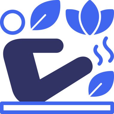 Bir kadın simgesinin vektör illüstrasyonu