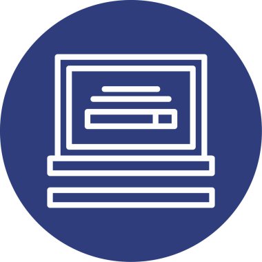 seo modern simgesinin vektör illüstrasyonu