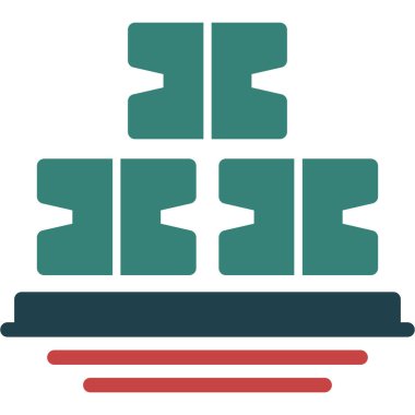 Otel simgesi vektör illüstrasyonu