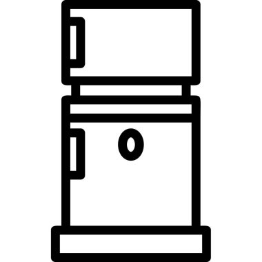 Benzin istasyonu vektör simgesi