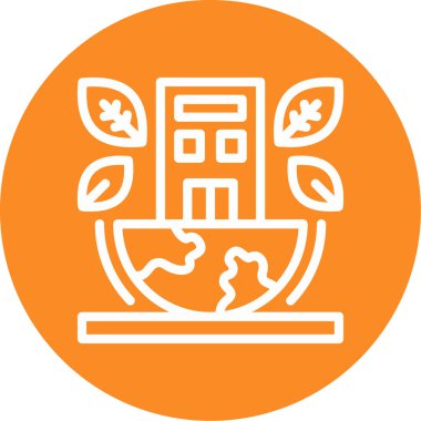 Bir ağacın arka planının vektör çizimi