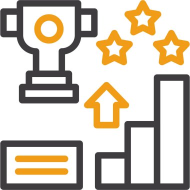 Ödül şampiyonu kupa simgesi