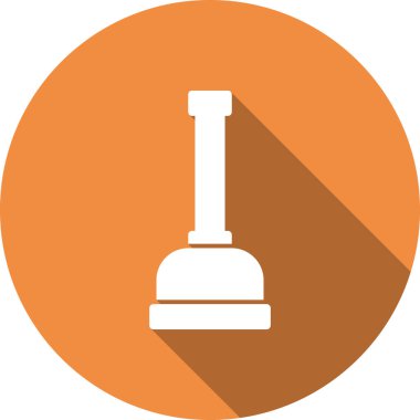 Tek izole edilmiş simgenin vektör illüstrasyonu