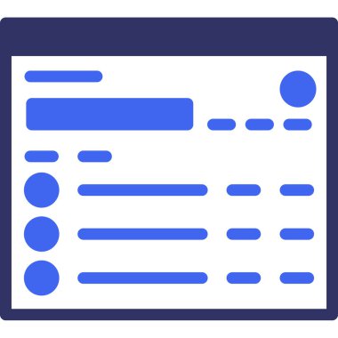 seo modern simgesinin vektör illüstrasyonu