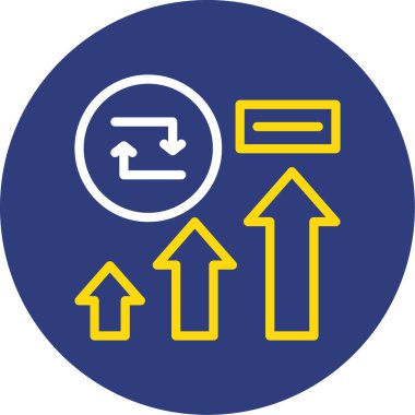 Ok. Web simgesi basit illüstrasyon