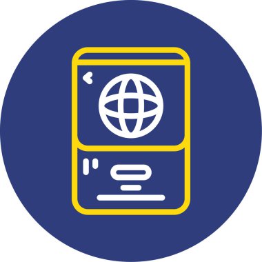 Web simgesi vektör illüstrasyonu