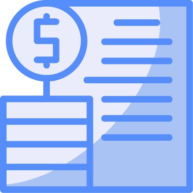 iş belgesi finansman simgesi