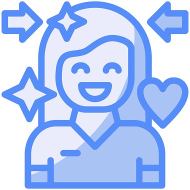 kadın kalp aşk simgesi