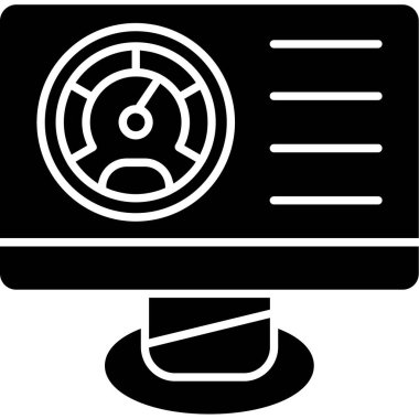 seo modern simgesinin vektör illüstrasyonu